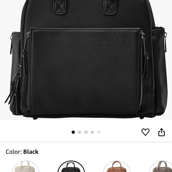 Ayla & Co Black Backpack